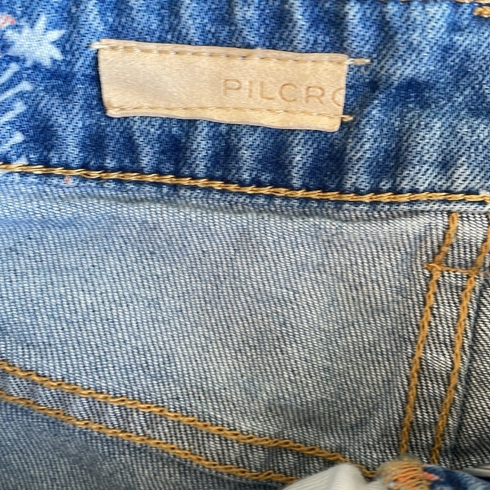 Anthropologie Pilcro Ultra High-Rise Denim Shorts - Picture 5 of 11